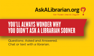 Ask a Librarian Business Card