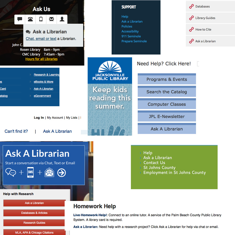 Linking to Ask a Librarian 